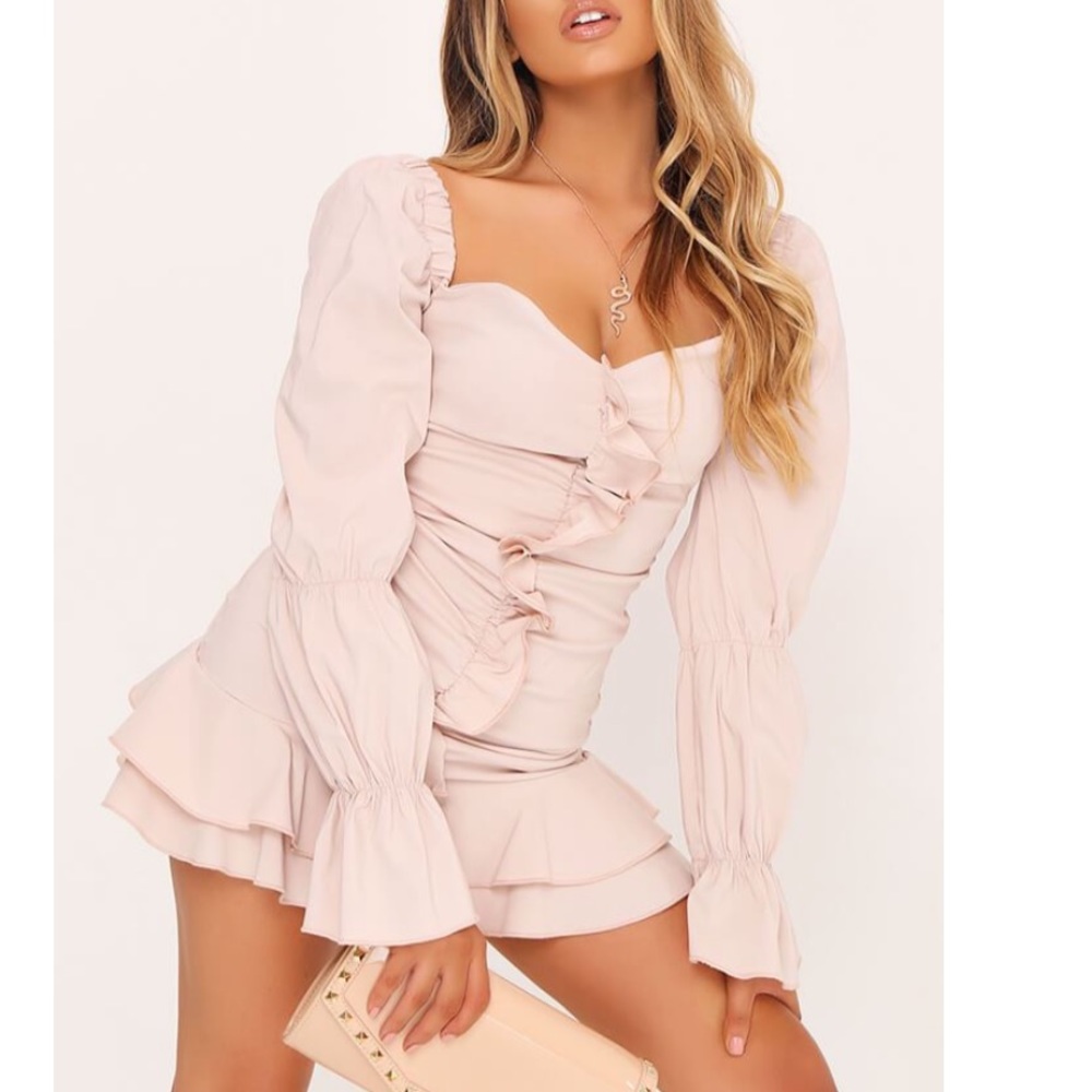 ISAWITFIRST BLUSH DRESS